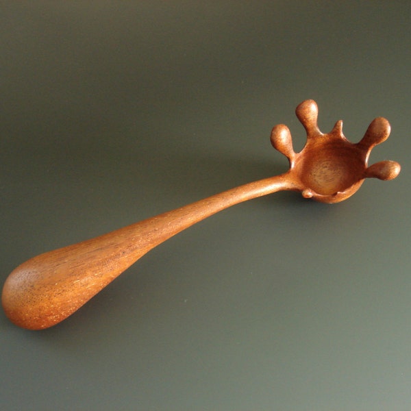 SPLAT wooden spoon hand carved by Spoontaneous, wood spoon, wood carving, art spoons, carved spoon, wood anniversary gift, spoon