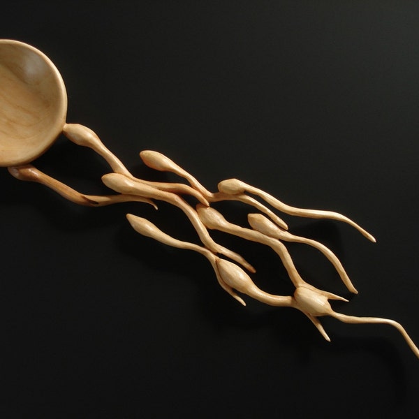 The Great Race    wood spoon