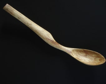 YELLOW TABBY wooden spoon hand carved by Spoontaneous, wood spoon, carving, art spoons, spoon, carved spoon, wood anniversary gift