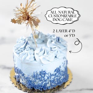 Dog Birthday Cake Dog Friendly Birthday Cake Personal Dog Cake Gift For Dog Birthday Cake Custom Dog Cake Custom Gift For Dog Treat Personal