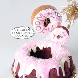 Custom Doggie Donut Personal Dog Cake For Dog Birthday Cake Dog Friendly Birthday Dog Gifted Dog Treats Gourmet Gluten Free Dog Cake