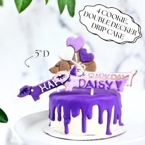 Personal Dog Cake Birthday Cake Wiener Dogs Gift Wiener Dog Gifted Natural Dog Birthday Cakes Gifts For Dogs Gifte-Dog Custom Gift For Dog