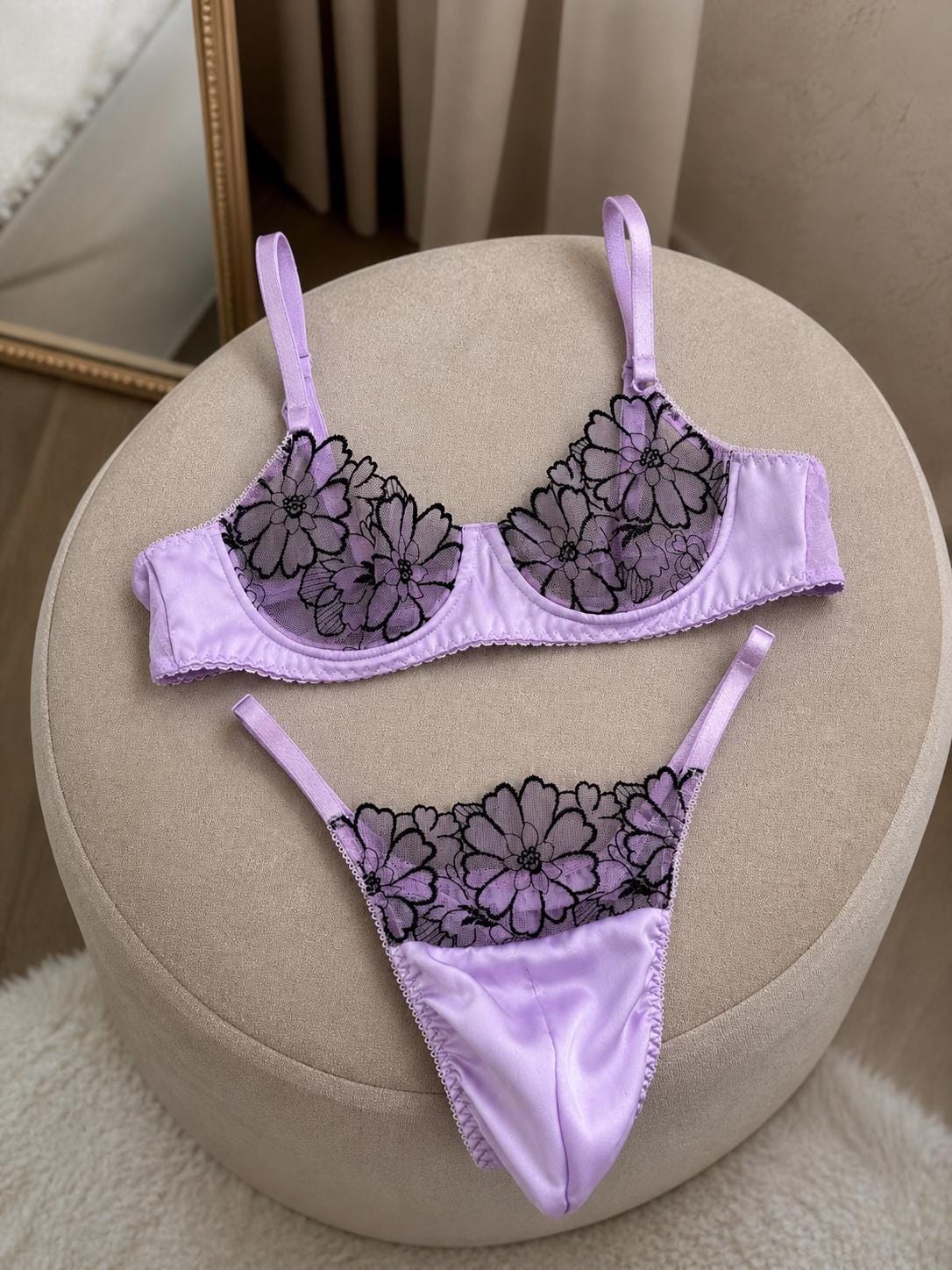 Lavender Bra Set