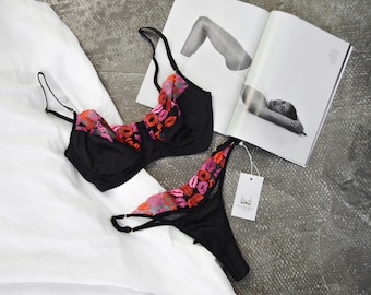 signed-photo-black-lingerie-set-etsy-canada