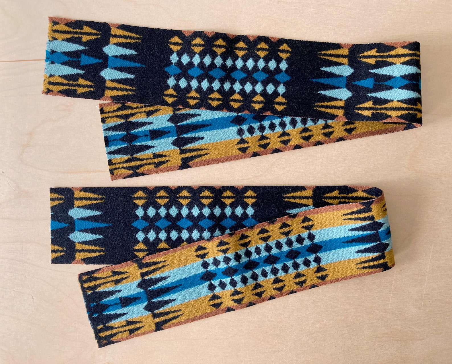 Pendleton Wool Fabric / Remnant / 166 Rancho Arroyo Black / Etsy