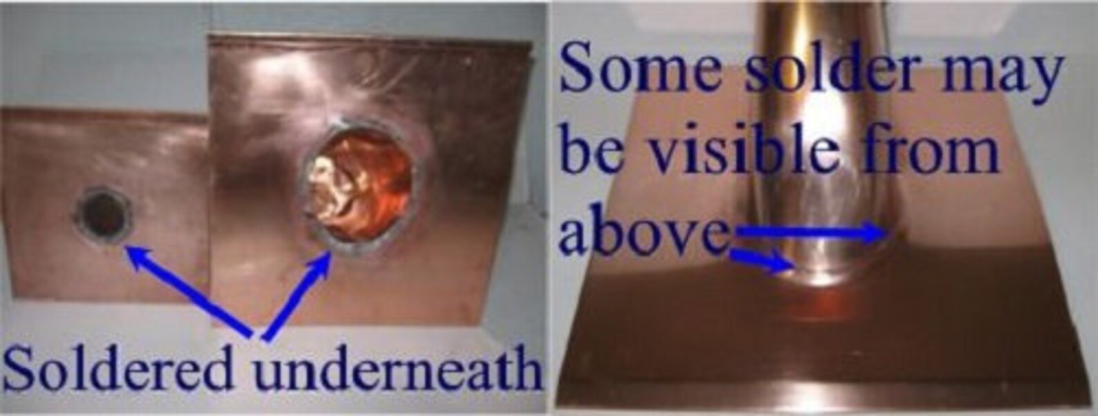 Copper Roof Jack Vent Stack 2 Sizes Variable Pitch 3 to 12 on 12 Etsy