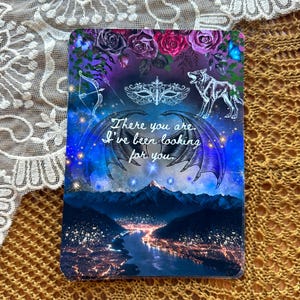 ACOTAR Velaris Kindle Insert: Fantasy Bookish Design