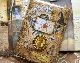 Wizarding World Kindle Insert: Fantasy Bookish Design for Clear Case