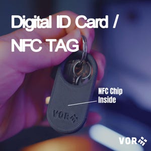 Nfc Keychain Digital Business Card, Contact sharing keychain