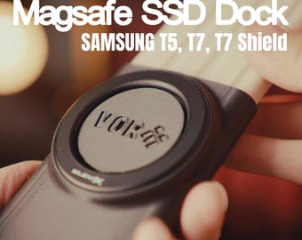 MagSafe Smartphone Halterung für Samsung T5/T7 Shield, iPhone Filmemachen Solid-Statement Halter