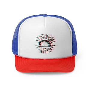 Taco Trucker Cap, Funny Dad Hat, Mexican Food Baseball Cap, Hipster Snapback, Novelty Hat for Foodies