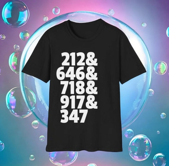 NYC Area Code Unisex Softstyle T-Shirt, New York City Tee, Urban Street Style Shirt, NYC Lover Gift, Hipster Fashion Top