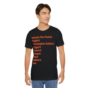 Camiseta de Winnie the Pooh, camiseta clásica de Pooh, linda camiseta de Disney, camiseta gráfica unisex, camiseta de oso Pooh, regalo de Winnie the Pooh