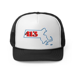 Western Massachusetts Truckers Cap, Trucker Hat for Men and Women, Gift for Truck Drivers, Unique Snapback Cap, Custom Baseball Cap, Vintage
