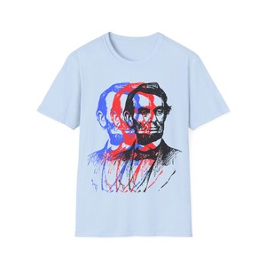 Abraham Lincoln Unisex T-Shirt, Historical President Tee, American History Shirt, Political Apparel, Patriotic Clothing