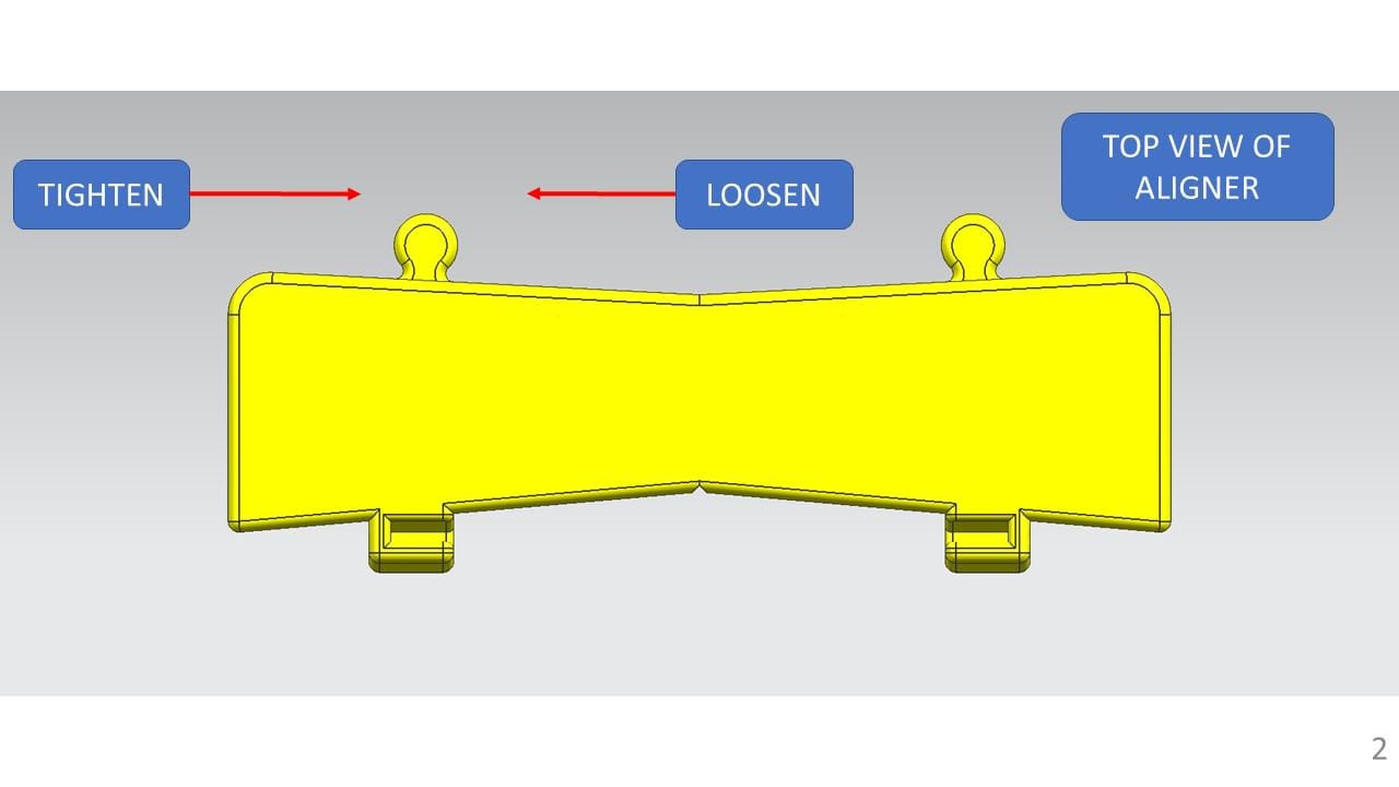 Computer Monitor Alignment Bracket - Original Design - CAD - Line up ...