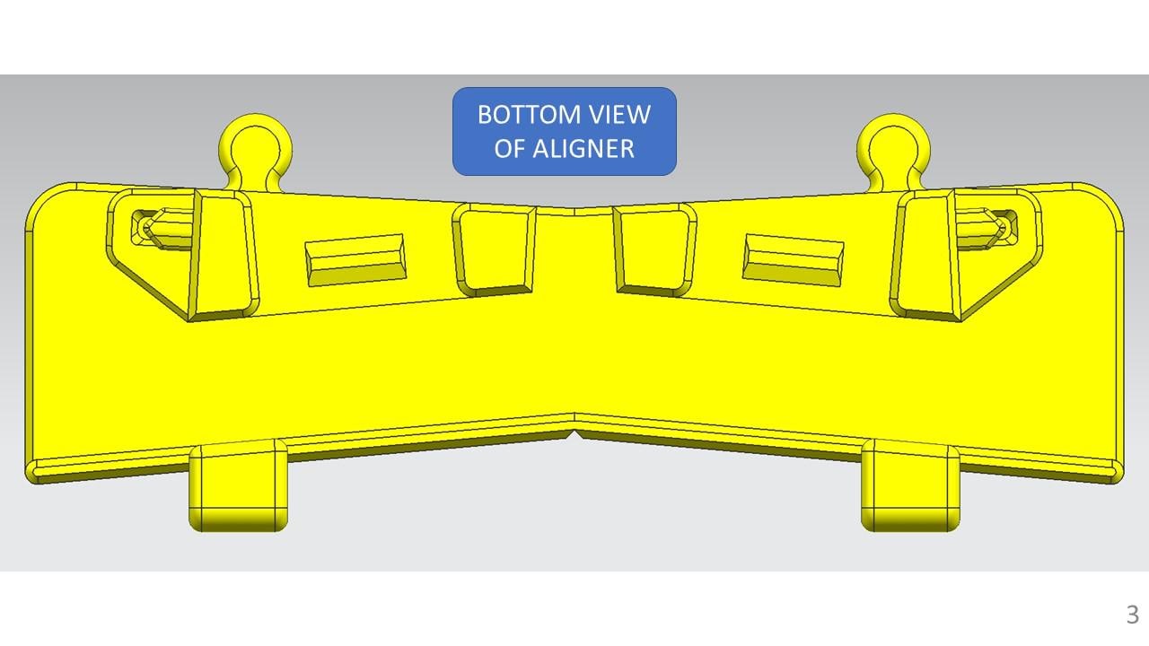 Computer Monitor Alignment Bracket - Original Design - CAD - Line up ...