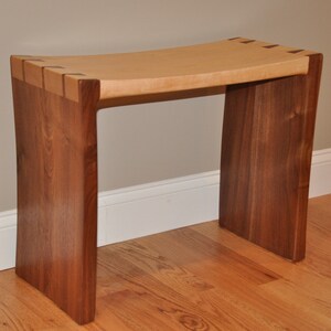 Solid Wood Dovetail Bench image 5