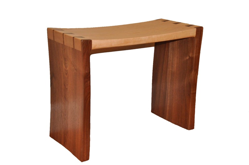 Solid Wood Dovetail Bench image 2