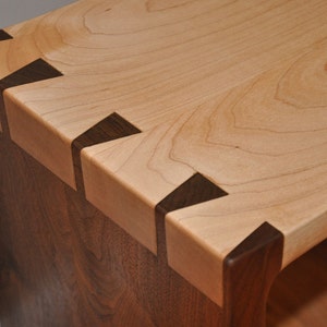 Solid Wood Dovetail Bench image 4