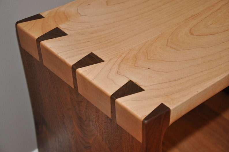 Solid Wood Dovetail Bench image 4