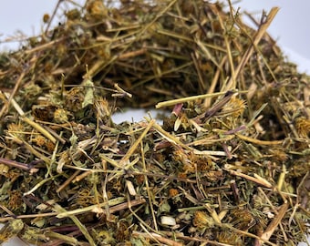 Tisanes trilobées aux herbes séchées, tisane artisanale, tisane trilobée, cadeau pour végétalien, service à thé en vrac Bidens tripartita