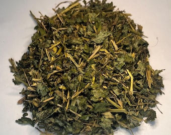 Grande chélidoine aux herbes séchées, tisane artisanale, tisane à la chélidoine, cadeau pour végétalien, service à thé en vrac Chelidonium majus