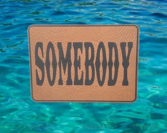 3.5 in x 2.25  somebody patch backed with thermal bonding.