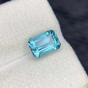Electric Afghani Lagoon Loupe Clean Tourmaline Ethically Sourced Afghanistan