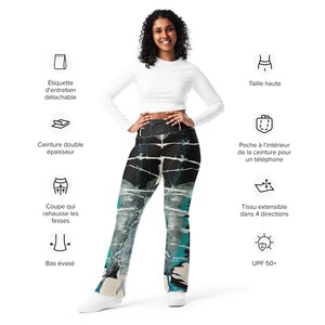 Ancient and Hidden [Remix] - Excellent Flare leggings