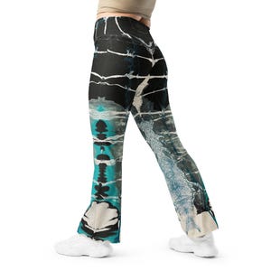 Ancient and Hidden [Remix] - Excellent Flare leggings
