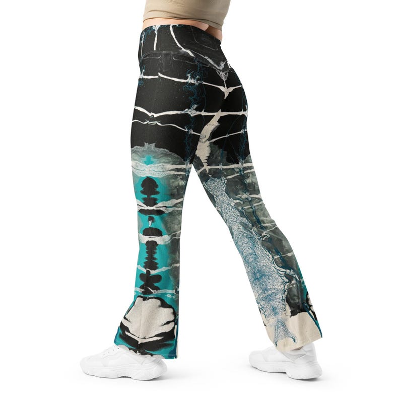 Ancient and Hidden [Remix] - Excellent Flare leggings