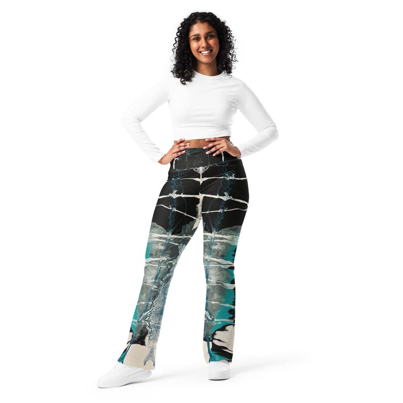 Ancient and Hidden [Remix] - Excellent Flare leggings