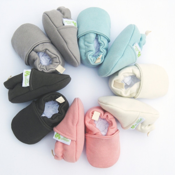 Fleece Baby Shoes Etsy