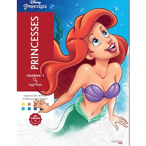 100++ Seiten Digitales Disney Mystery Malbuch - Prinzessinnen