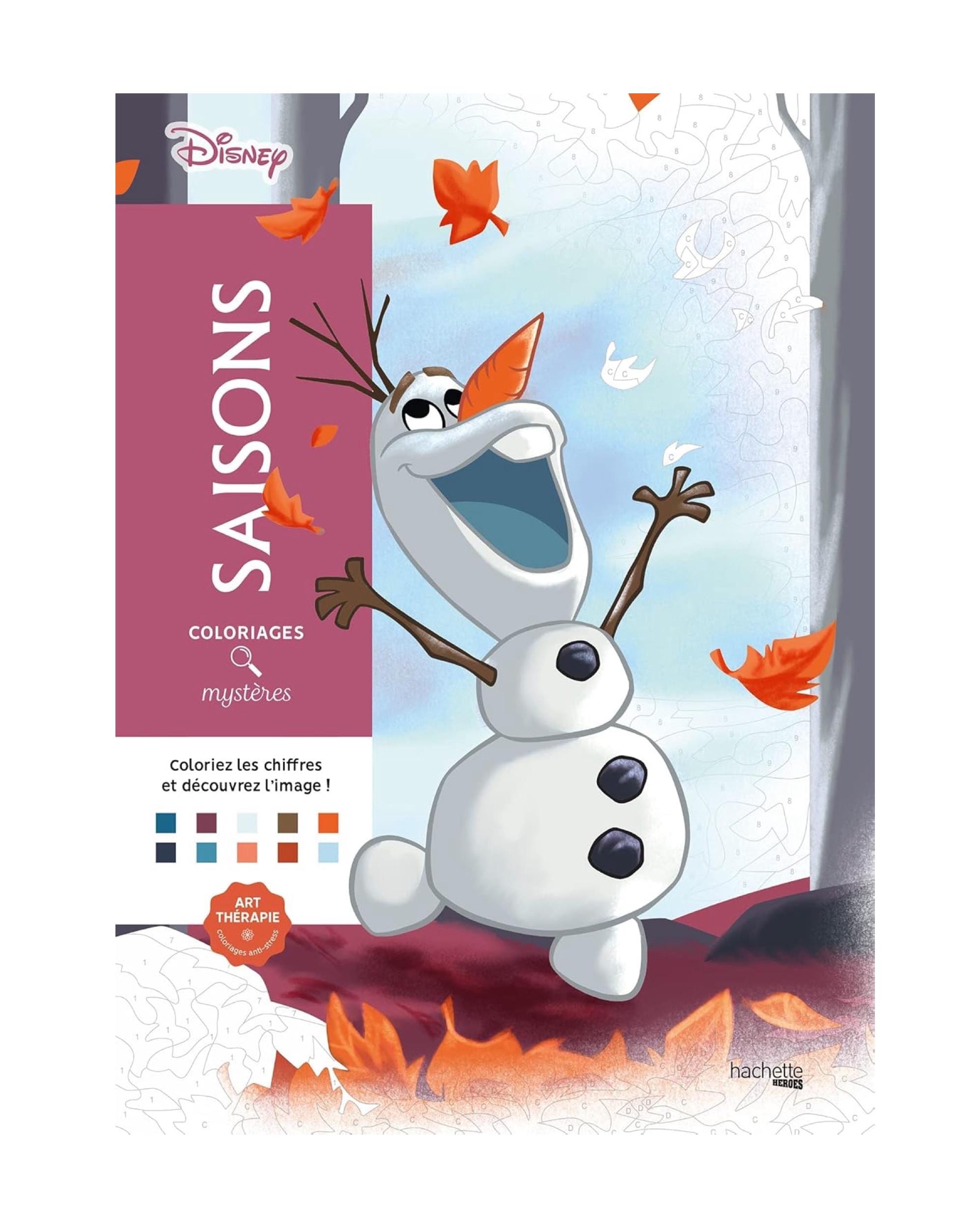 100++ Pages Digital Disney Mystery Colouring Book - Saisons (colouring ...