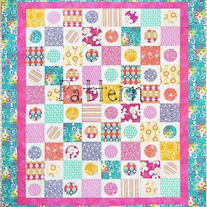 Quilt Pattern Circle Gets the Square AccuQuilt Friendly