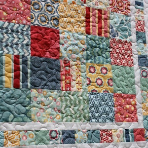 Pattern for Fresh & Fun Modern Patchwork Crib Quilt image 4