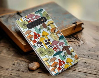 Coque de téléphone champignon magique vintage Cottagecore housse pour Pixel 9 9 Pro XL 8 8A 8Pro 7 7A 7Pro 6 6A 6 Pro 5 5A 4 4A 3 iPhone 16 15 14 13