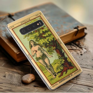 Coque de téléphone vintage cartes de tarot astrologie sorcière pour Pixel 9 9 Pro XL 8 8A 8Pro 7 7A 7Pro 6 6A 6 Pro 5 5A 4 4A 3 2 iPhone 16 15 14