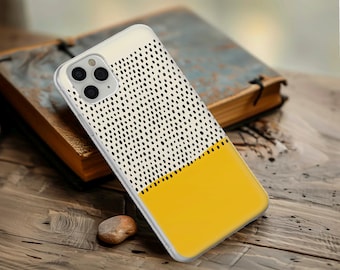 Coque de téléphone minimaliste bohème pastel à pois pour iPhone 16 Pro 15 Plus 14 13 12 11 XS XR/Samsung S24 S23 A55 A16/Pixel 9 Pro 8 7 6