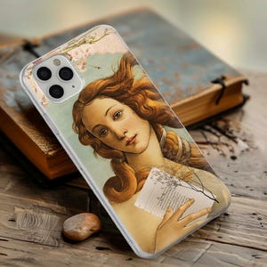 Italy Renaissance Phone Case Iconic Art Cover for iPhone 16 Pro 15 Plus 14 13 12 11 XS / Samsung S24 S23 A55 A16 /Pixel 9 Pro 8 7 6 / Gift