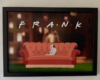 Frank im Sofa Druck - in Philadelphia ist es immer sonnig