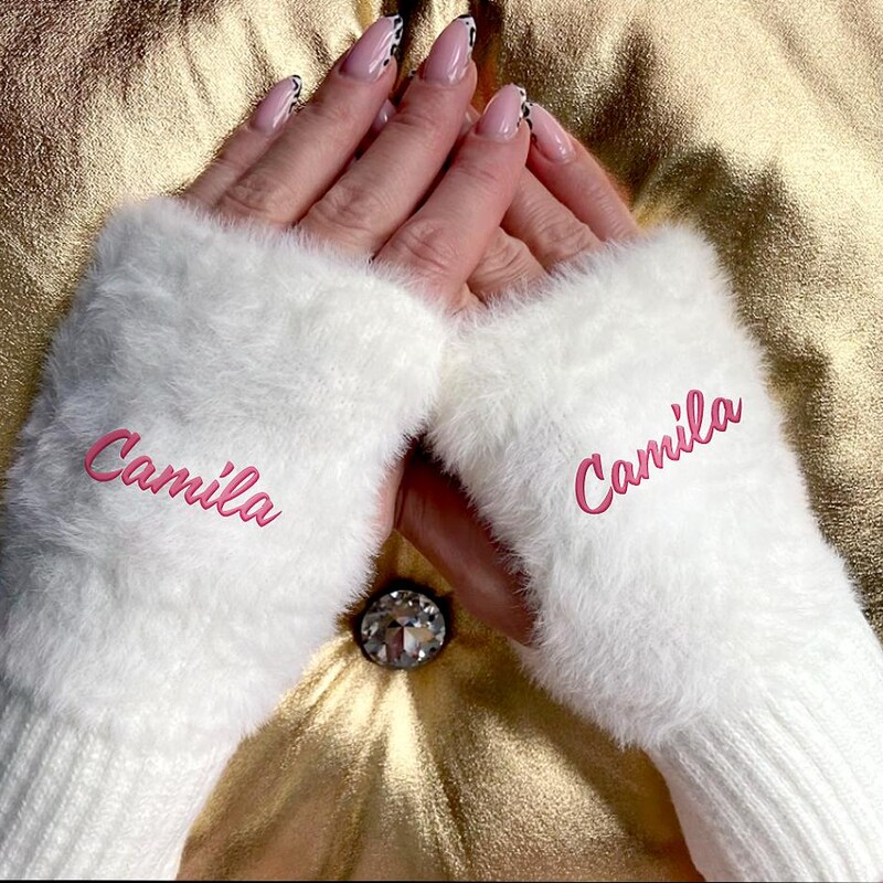 Plush Gloves - Etsy