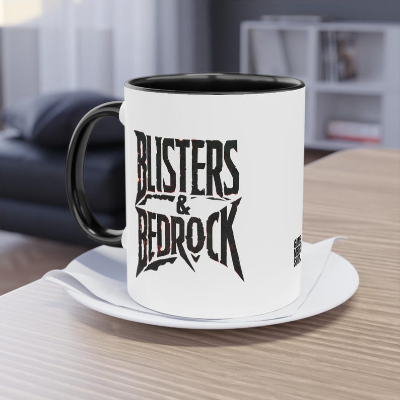 GMS Blåsor & Bedrock Mugg Arcane League of Legends Design, Staket Dryck Motiv, Gaming Mugg, Present till Arcane och LoL Fans bild 3
