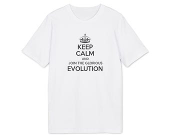 GMS Keep Calm and Join the Glorious Evolution T-Shirt Arcane, League of Legends, Viktor, Unisex Gaming T-Shirt, Gift for Arcane Fans