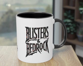 GMS Blisters & Bedrock Mug Arcane League of Legends Design, Fence Drinking Motif, Gaming Mug, Gift for Arcane and LoL Fans