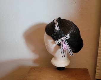 Victorian Civil War Ribbon Hairnet