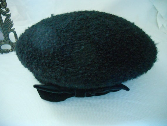 1930's Lamb's Wool Hat, Liz Claiborne