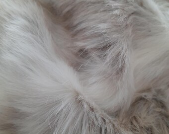 Reindeer Faux Fur Fabric Remnant
